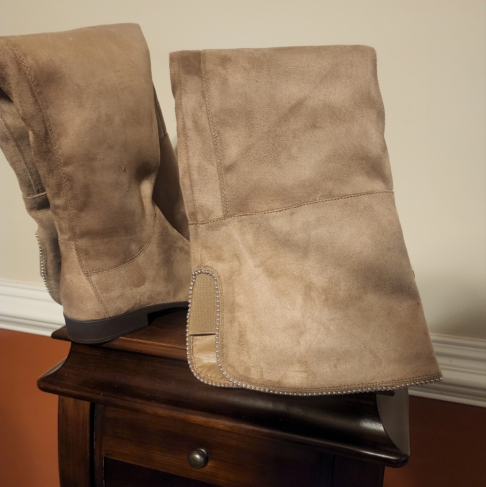 Knee length boots